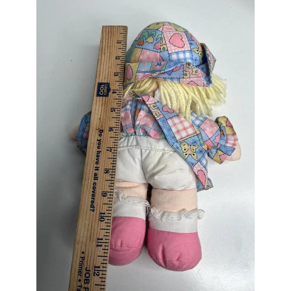 Precious Mine Baby Doll Well Made Toy 1995 Flowers Hat Dress 12